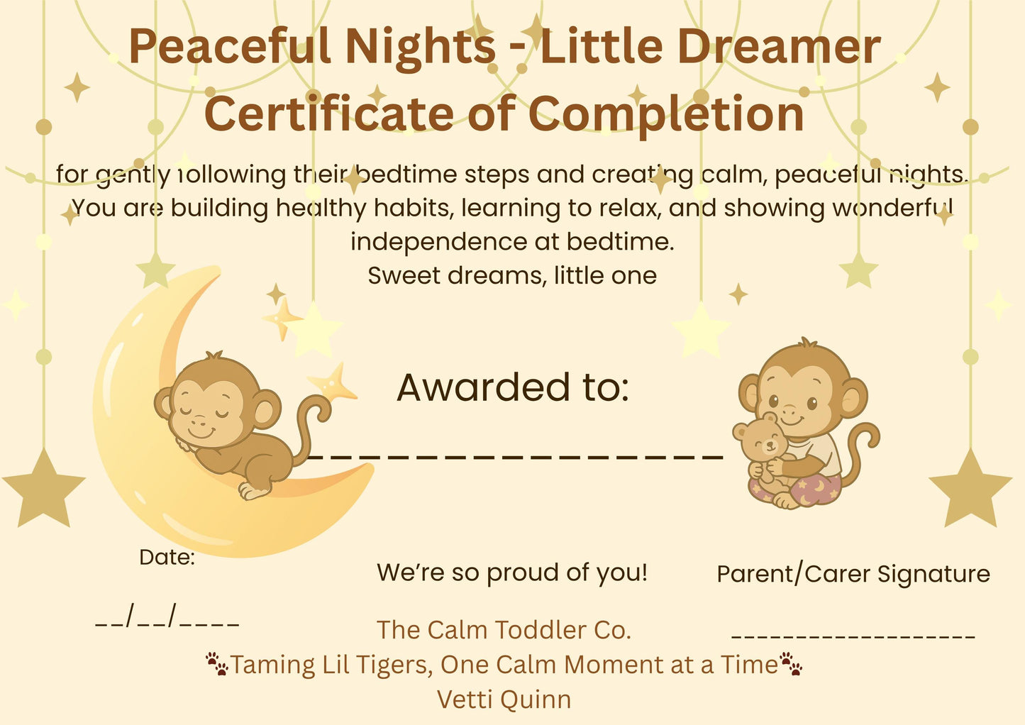 The Calm Toddler Starter Set – Complete Routine & Emotional Learning Bundle | The Calm Toddler Co.