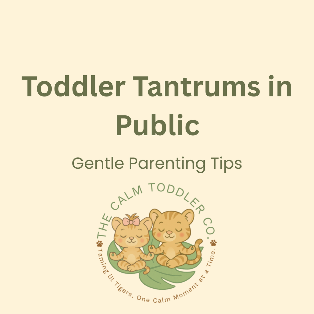 How to Handle Toddler Tantrums in Public (Stay Calm Without Embarrassment)