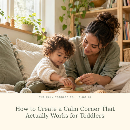 How to Create a Calm Corner That Actually Works for Toddlers