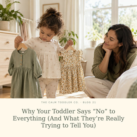 Why Your Toddler Says "No" to Everything (And What They're Really Trying to Tell You)