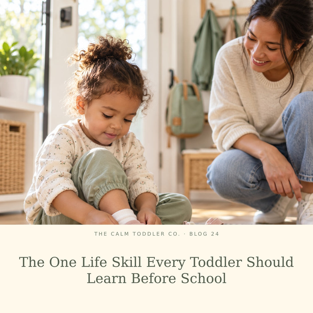 The One Life Skill Every Toddler Should Learn Before School