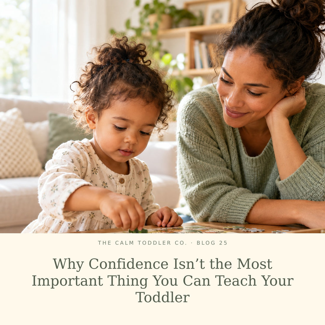 Why Confidence Isn't the Most Important Thing You Can Teach Your Toddler