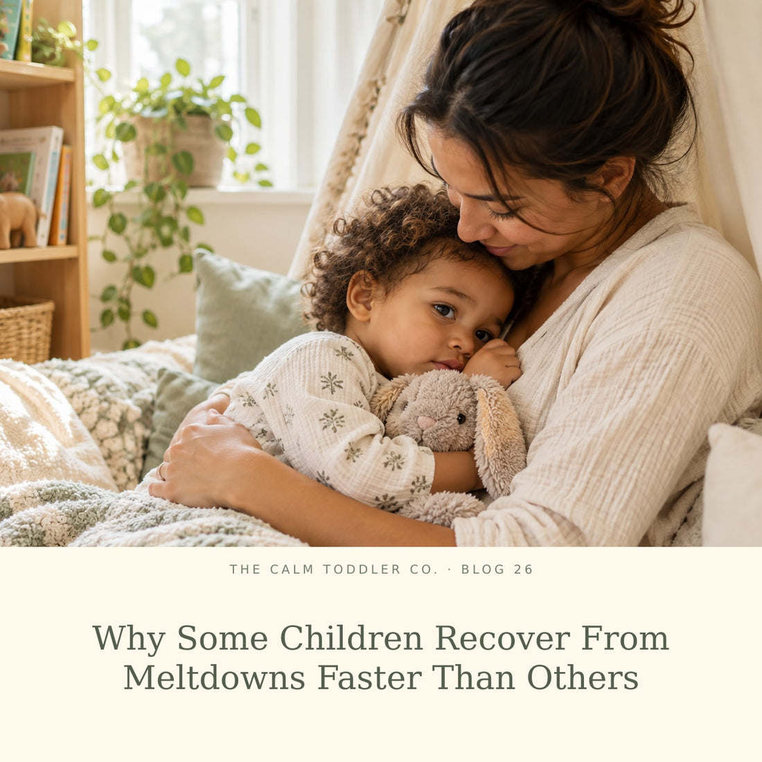 Why Some Children Recover From Meltdowns Faster Than Others