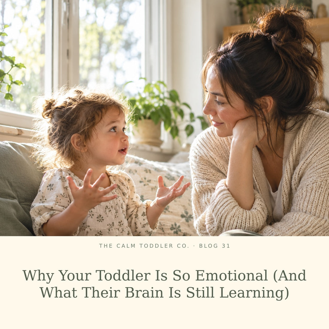 Why Your Toddler Is So Emotional (And What Their Brain Is Still Learning)