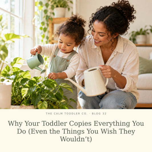 Why Your Toddler Copies Everything You Do (Even the Things You Wish They Wouldn't)