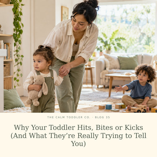 Why Your Toddler Hits, Bites or Kicks (And What They're Really Trying to Tell You)