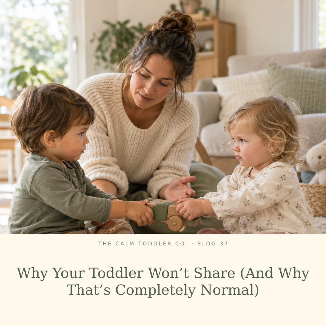 Why Your Toddler Won't Share (And Why That's Completely Normal)
