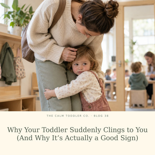 Why Your Toddler Suddenly Clings to You (And Why It's Actually a Good Sign)