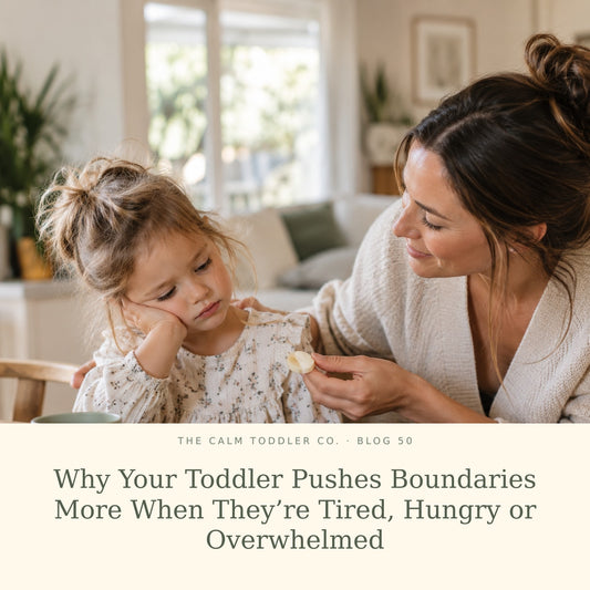 Why Your Toddler Pushes Boundaries More When They’re Tired, Hungry or Overwhelmed