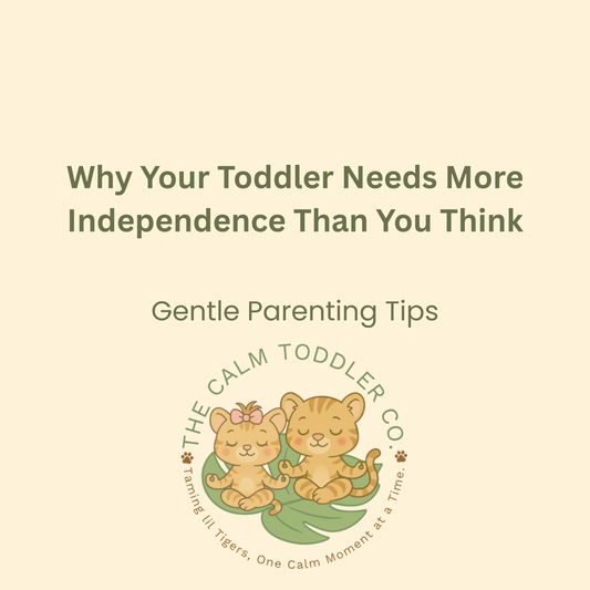 Why Your Toddler Needs More Independence Than You Think