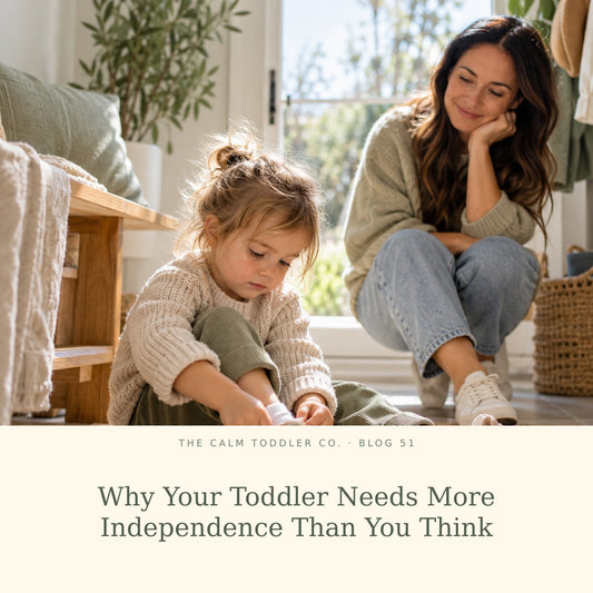 Why Your Toddler Needs More Independence Than You Think
