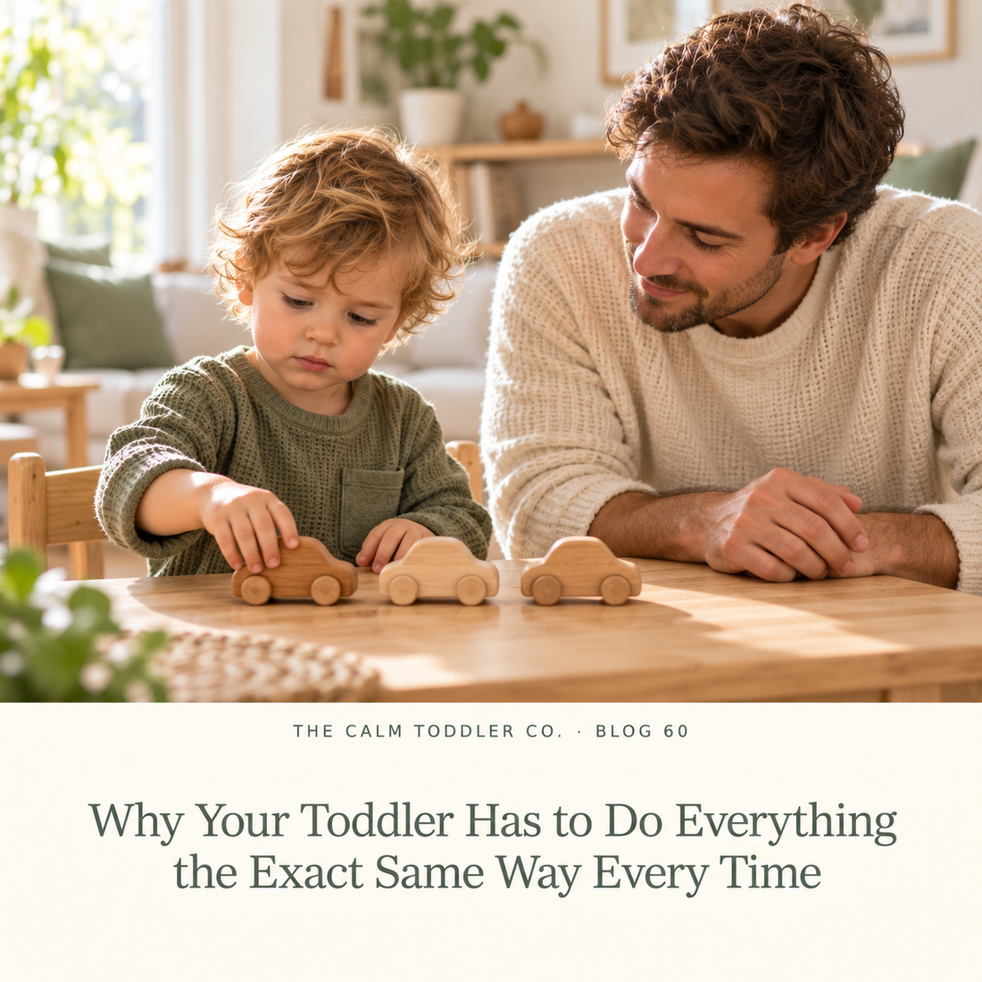 Why Your Toddler Has to Do Everything the Exact Same Way Every Time