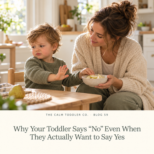 Why Your Toddler Says “No” Even When They Actually Want to Say Yes