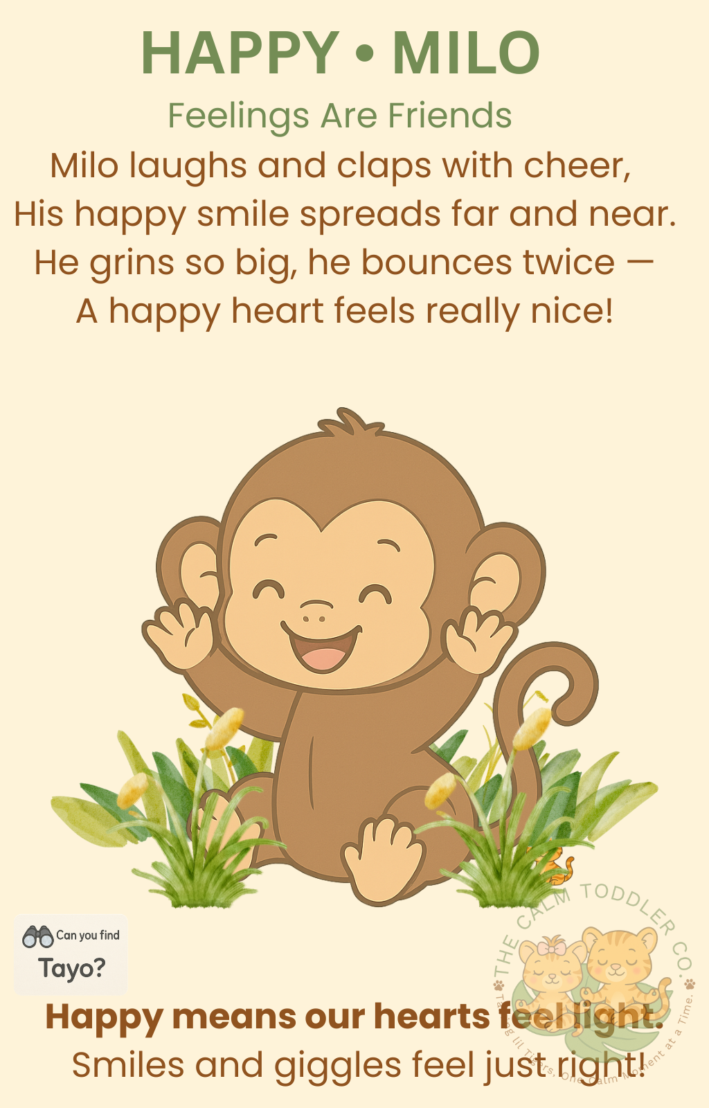 Toddler Emotions – Volume 1 (Jungle Animals) Bundle | The Calm Toddler Co.
