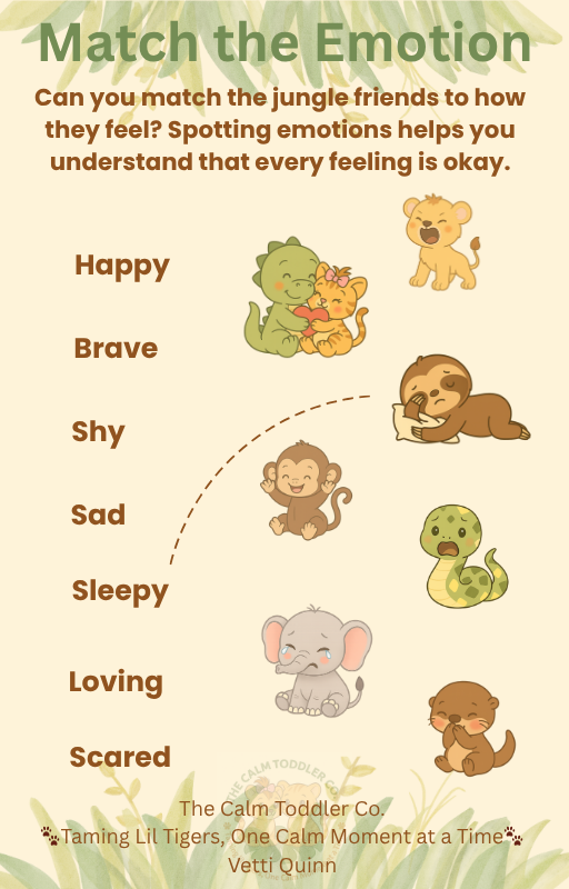 Toddler Emotions – Volume 1 (Jungle Animals) Bundle | The Calm Toddler Co.