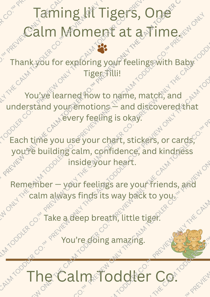 My Feelings Learning Set — Tayo