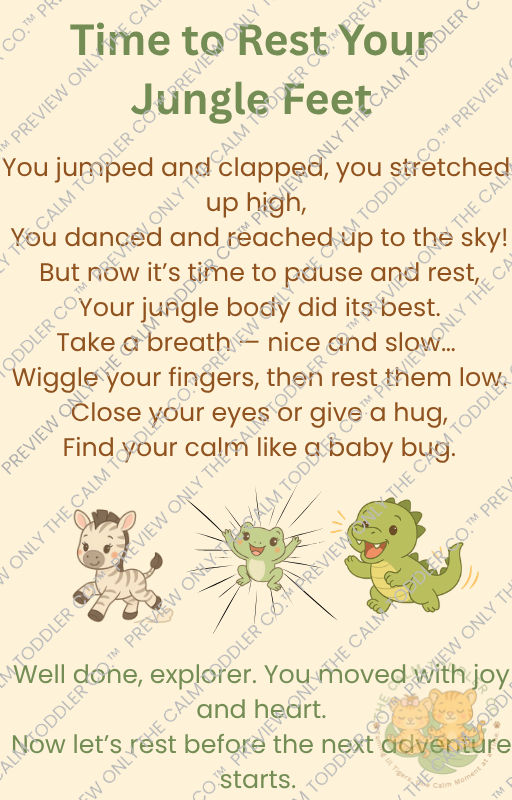 Jungle Rhymes – Toddler Learning Bundle
