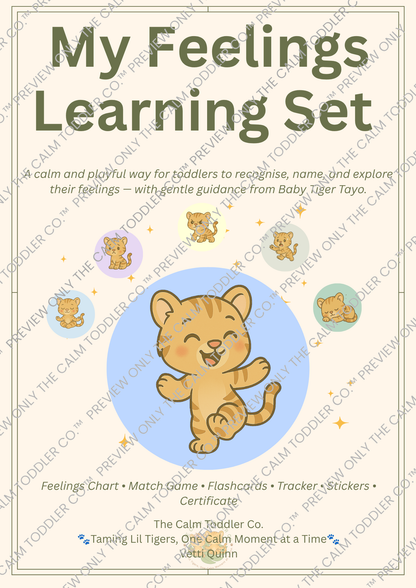 My Feelings Learning Set — Tayo