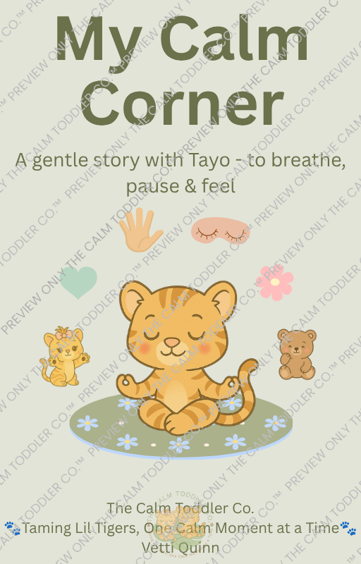 Toddler Calm Routine Bundle – Morning & Night (Tayo Boy Version)