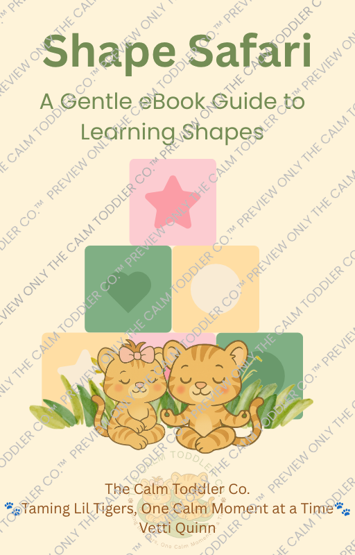 Shape Safari – Toddler Shape Learning Bundle