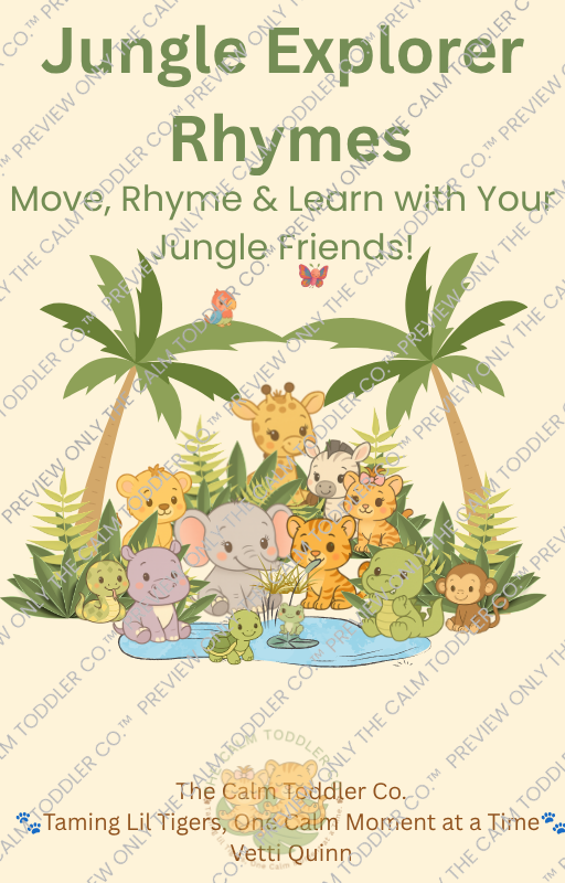 Jungle Rhymes – Toddler Learning Bundle