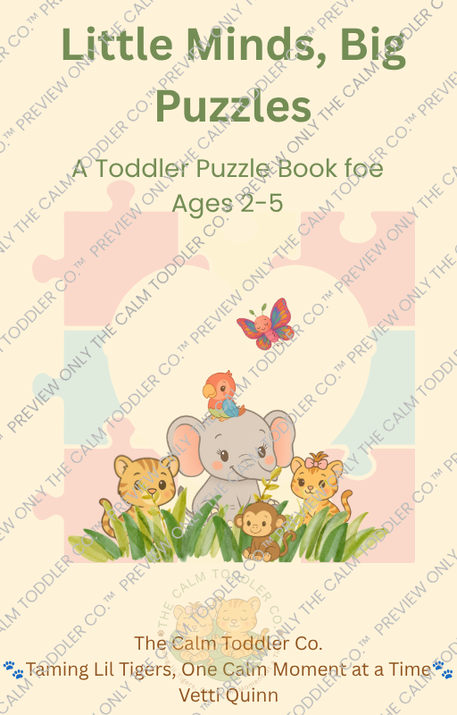 Little Minds, Big Puzzles – Toddler Puzzle Activity Bundle
