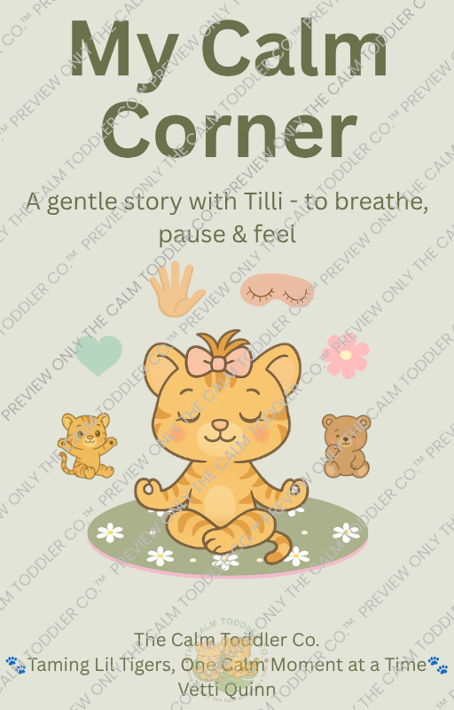 My Calm Corner – Toddler Emotional Regulation Bundle (Tilli Girl Version) | The Calm Toddler Co.