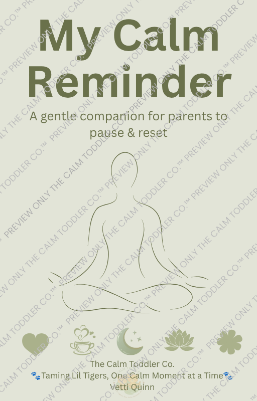 My Calm Reminder – Parent Support Bundle