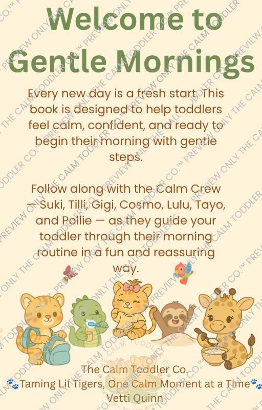 Gentle Morning Routine – Toddler Routine Bundle