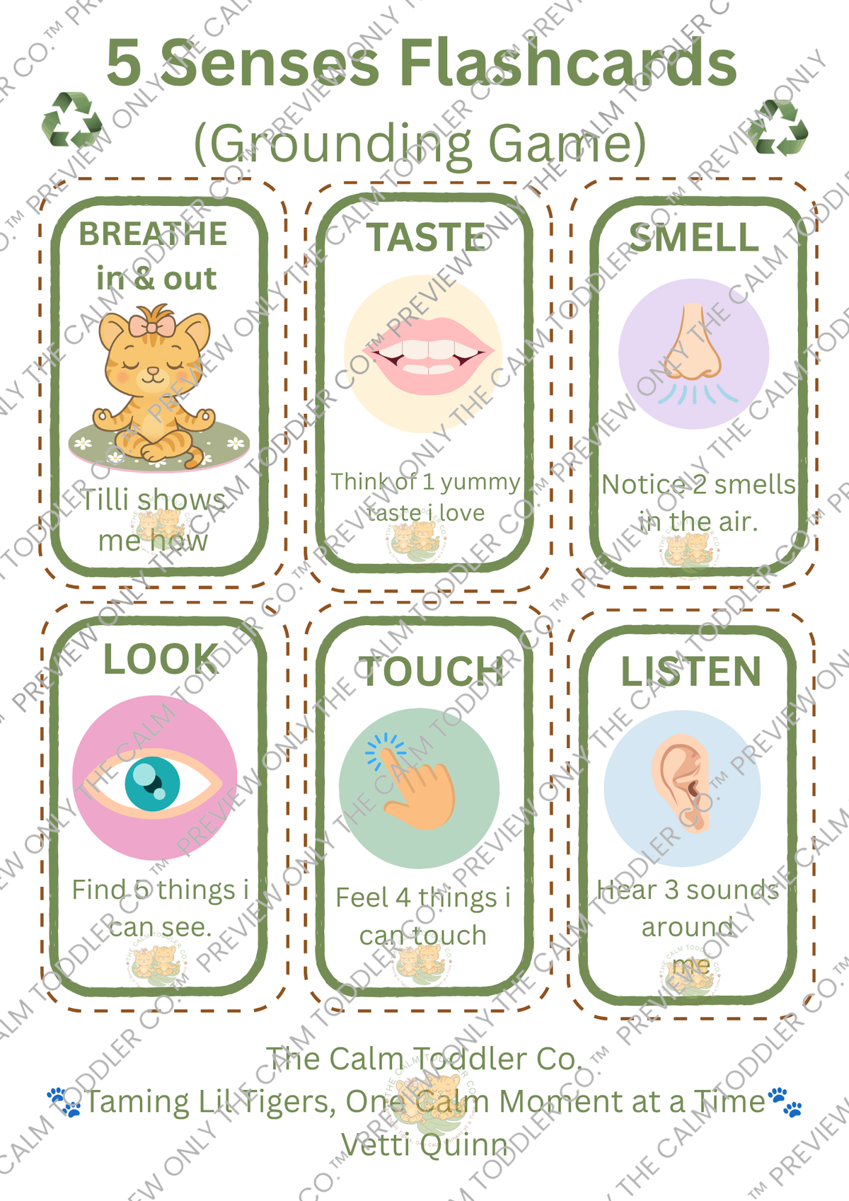 Toddler Routine & Calm Corner Bundle – Gentle Morning & Emotional Learning (Tilli Girl Version) | The Calm Toddler Co.