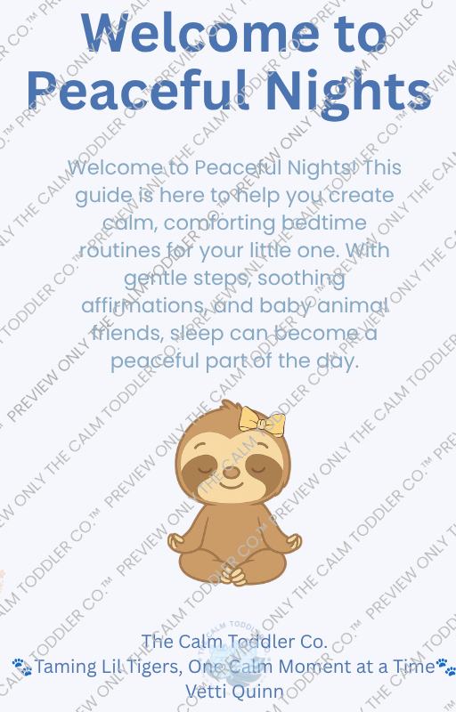 Peaceful Nights Sleep Guide – Suki Girl Version