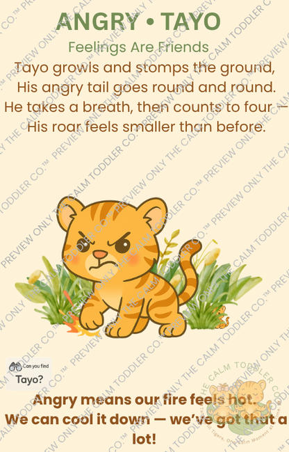 Toddler Emotions – Volume 2 (Jungle Animals) Bundle | The Calm Toddler Co.
