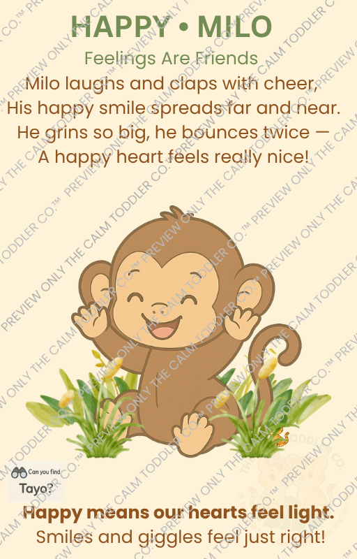 Toddler Emotions – Volume 1 (Jungle Animals) Bundle