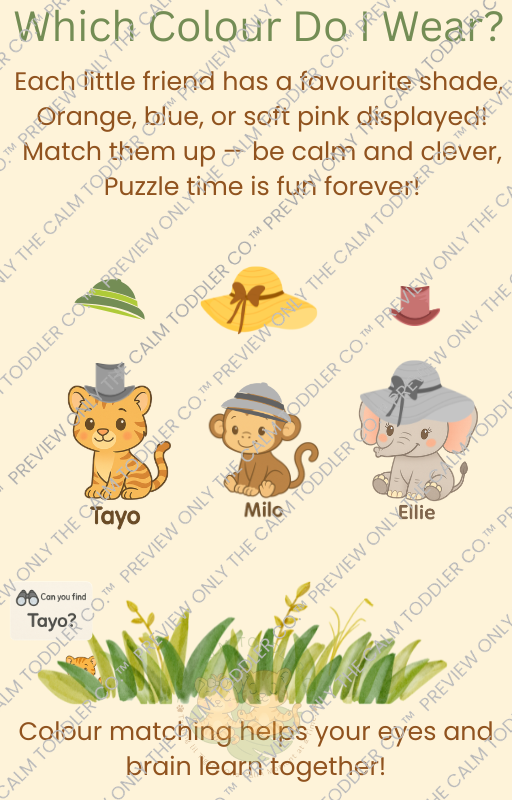 Little Minds, Big Puzzles – Toddler Puzzle Activity Bundle