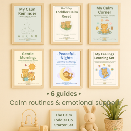 The Calm Toddler Starter Set – Complete Routine & Emotional Learning Bundle | The Calm Toddler Co.
