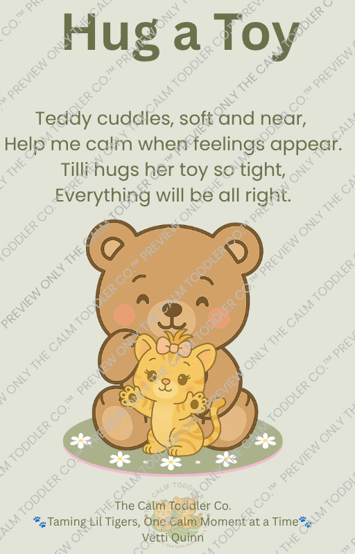 My Calm Corner – Toddler Emotional Regulation Bundle (Tilli Girl Version) | The Calm Toddler Co.