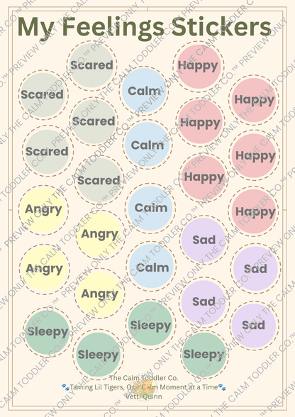 My Feelings Learning Set | Tilli & Tayo Bundle
