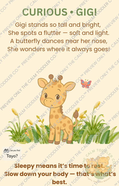 Toddler Emotions – Volume 2 (Jungle Animals) Bundle | The Calm Toddler Co.