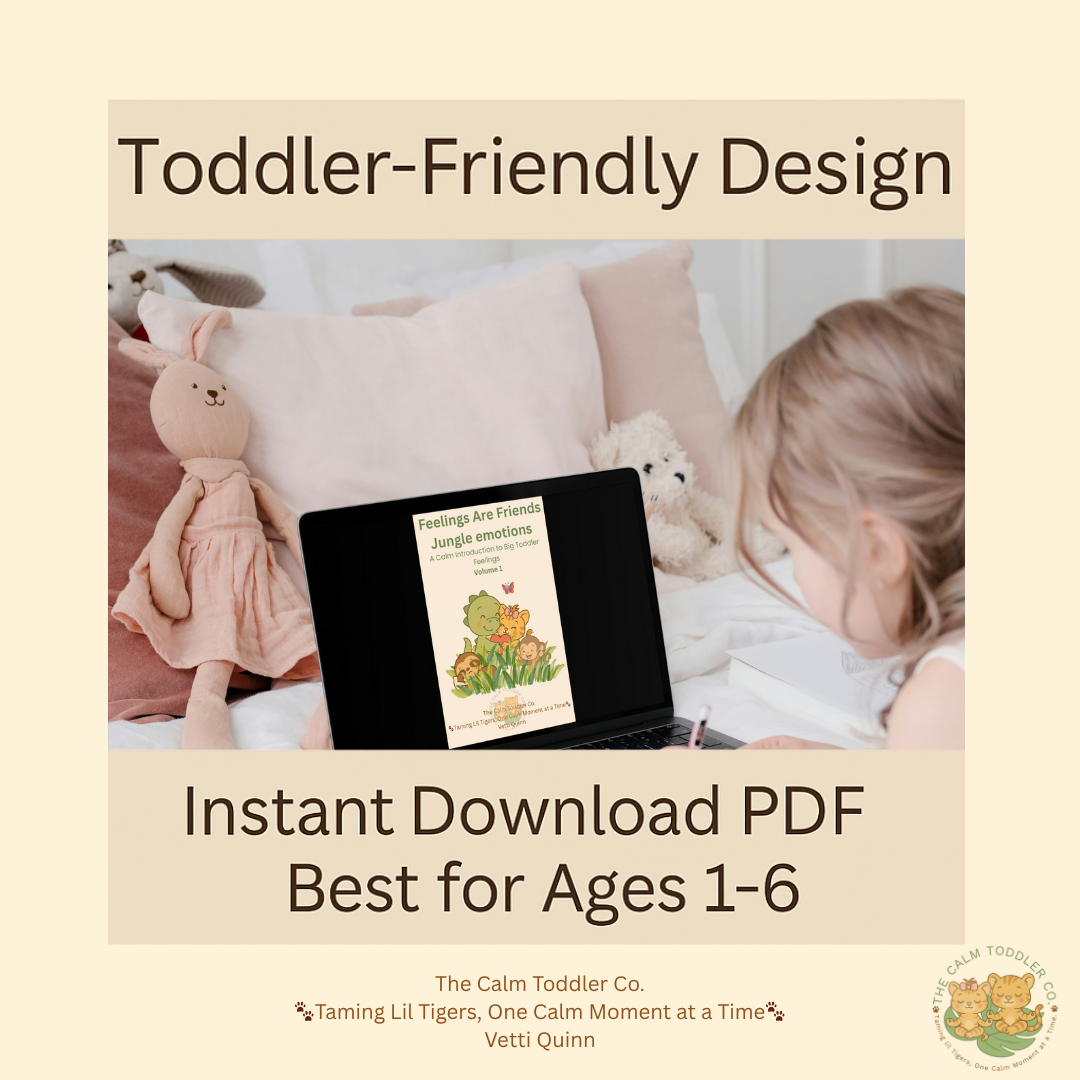 Toddler Emotions – Volume 1 (Jungle Animals) Bundle | The Calm Toddler Co.