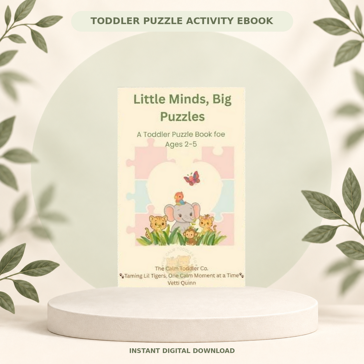 Little Minds, Big Puzzles – Toddler Puzzle Activity Bundle