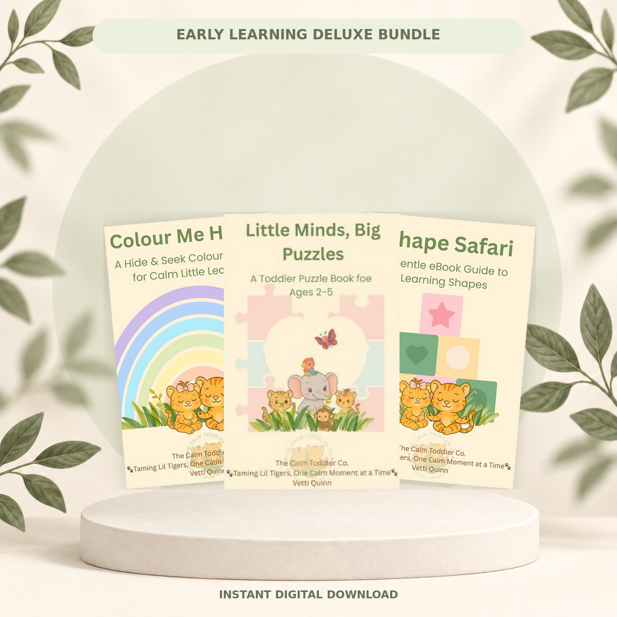 Early Learning Deluxe Bundle – Colours, Shapes & Puzzles