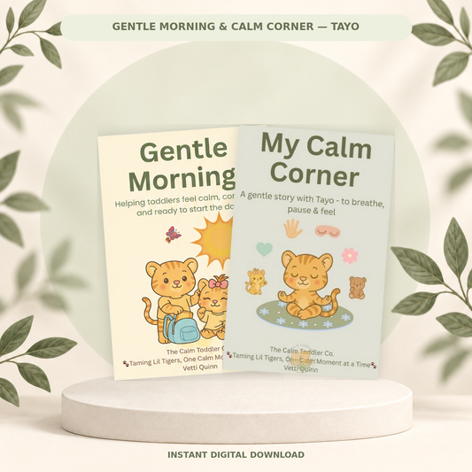 Gentle Mornings & Calm Corner Bundle – Tayo Boy Version