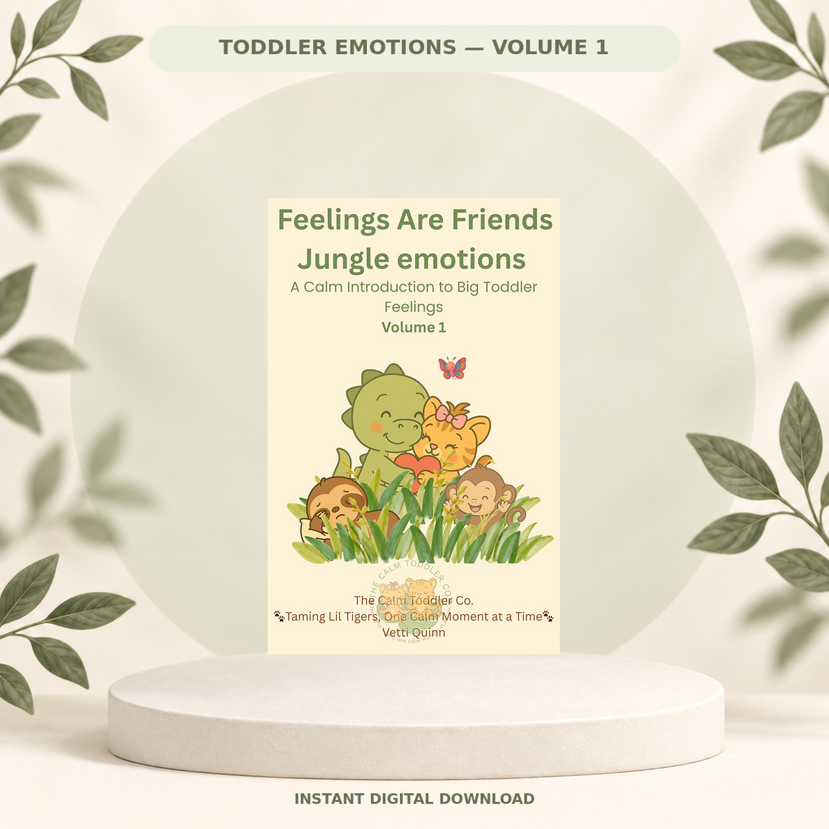 Toddler Emotions – Volume 1 (Jungle Animals) Bundle