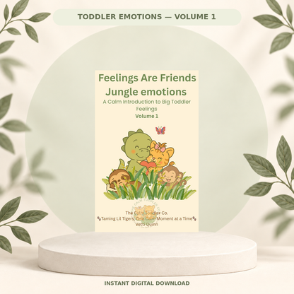 Toddler Emotions – Volume 1 (Jungle Animals) Bundle