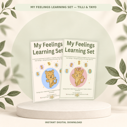 My Feelings Learning Set | Tilli & Tayo Bundle