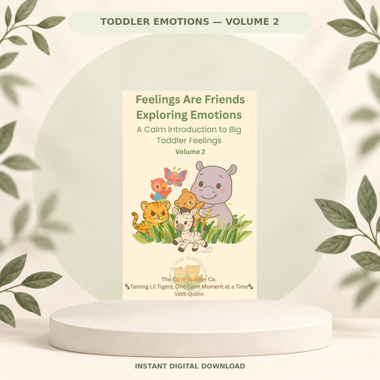 Toddler Emotions – Volume 2 (Jungle Animals) Bundle | The Calm Toddler Co.