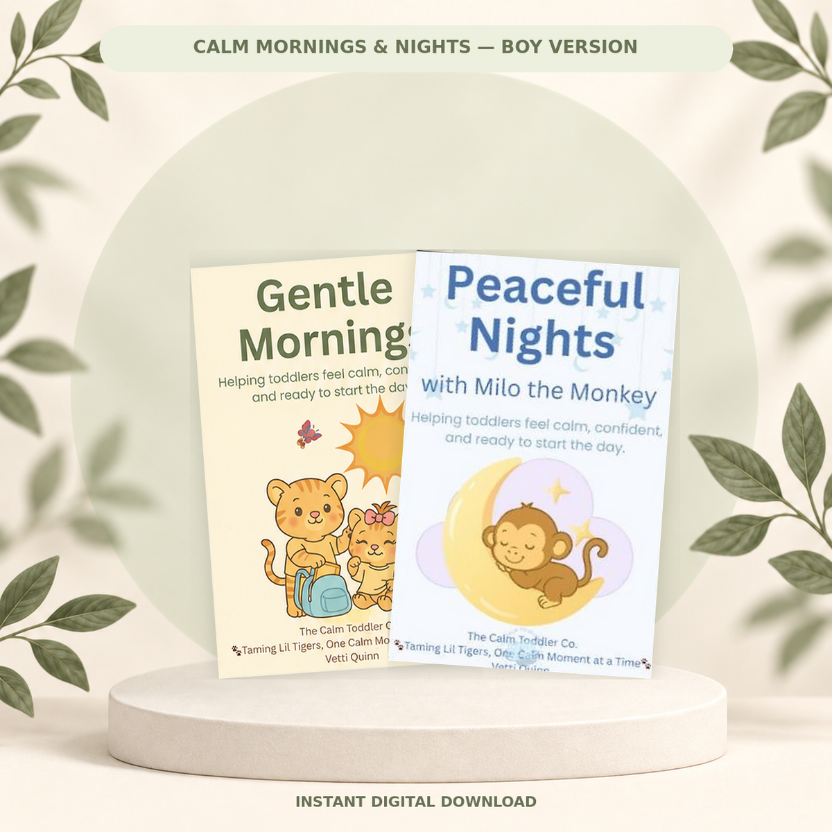 Gentle Mornings & Peaceful Nights Bundle – Milo Boy Version