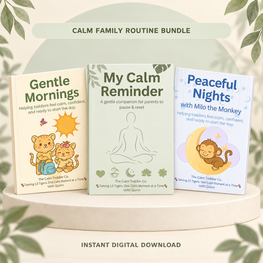 Calm Family Routine Bundle – Parent & Toddler Support