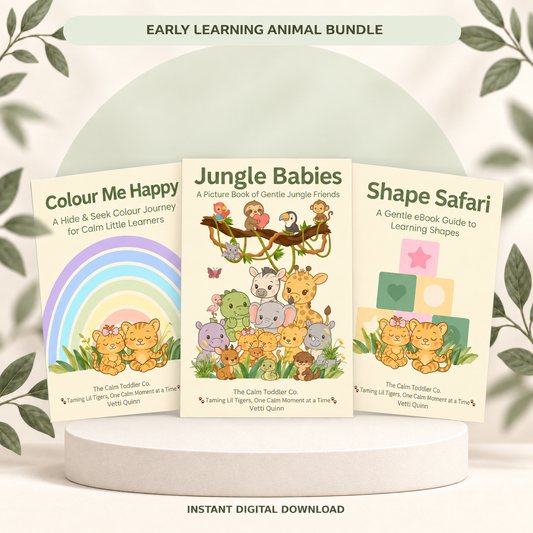 Early Learning Animal Bundle – Colours, Shapes & Animal Learning