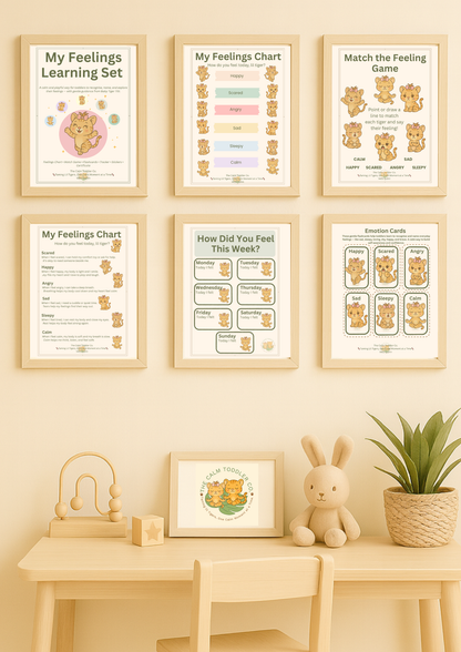 My Feelings Learning Set | Tilli & Tayo Bundle